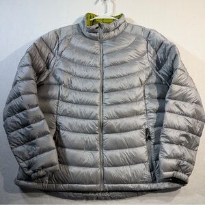 L.L. Bean Women's Ultralight 850 Goose Down Jacket, Silver, XL Regular